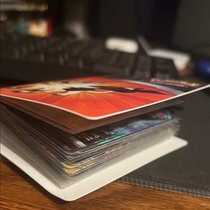 Pokémon mini binder with 30+ Rare cards. Ex/gx/breaks/rainbow. Etc